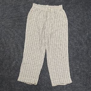Striped Linen Pants